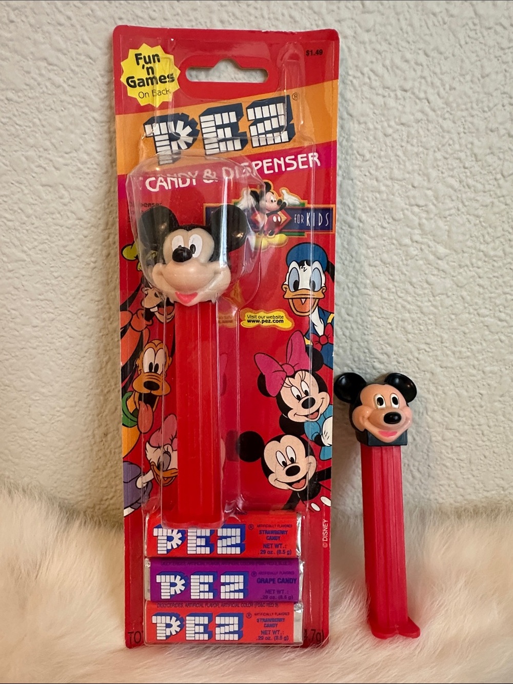 PEZ Mickey Mouse Candy Dispenser (2)